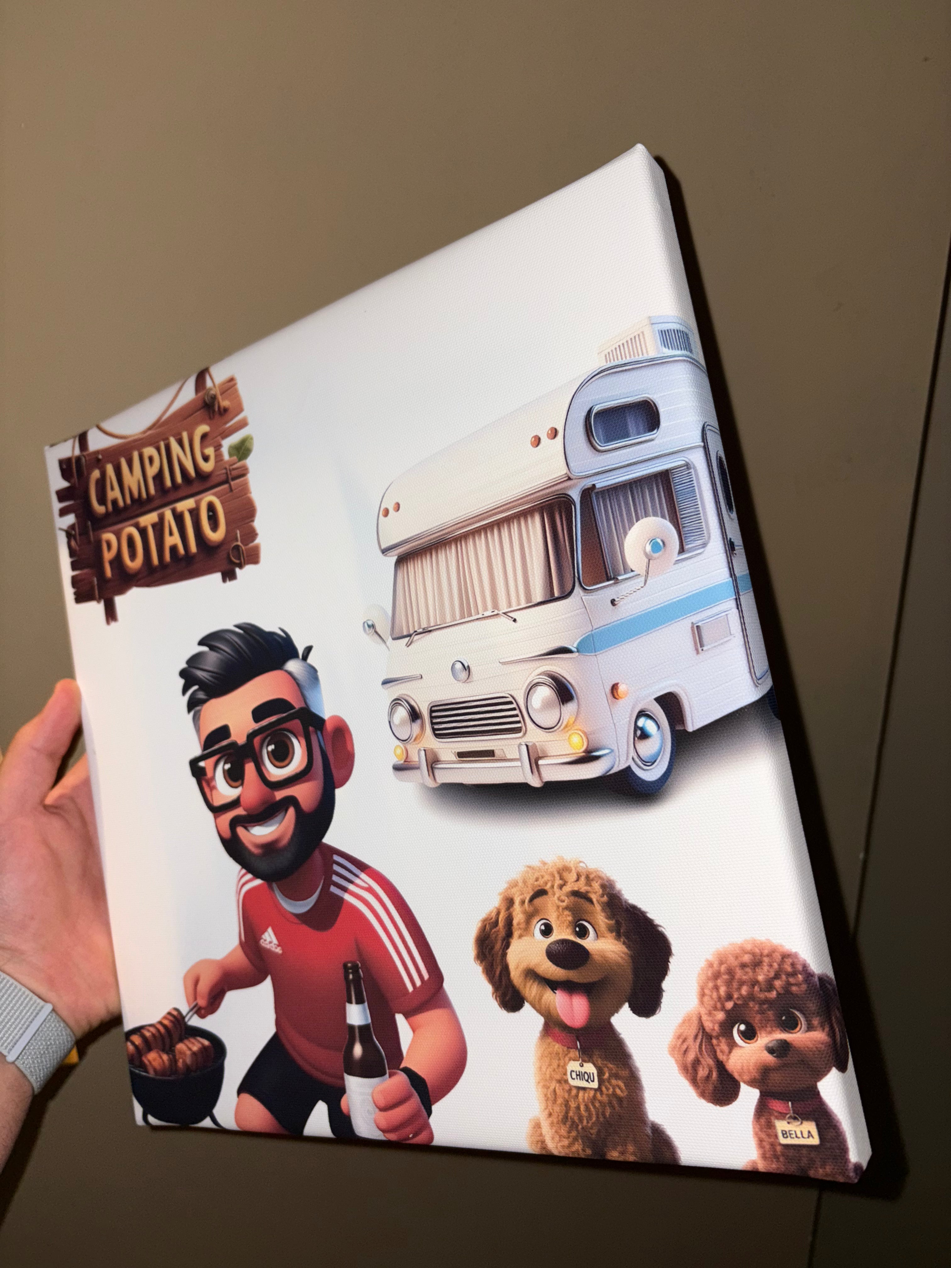 Azulejos de Pixeame personalizado 🧡